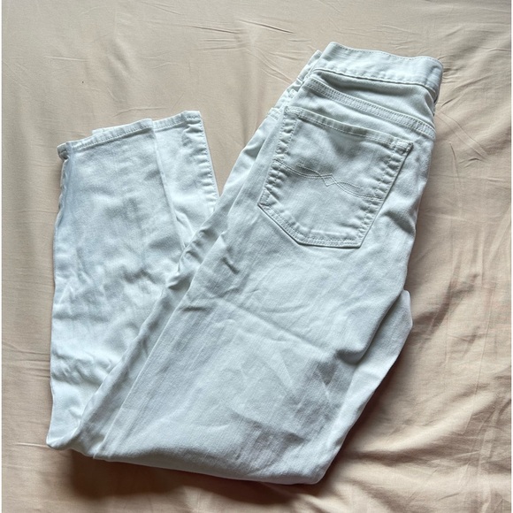 Lucky Brand white skinny jeans size00 (24) - Picture 4 of 4